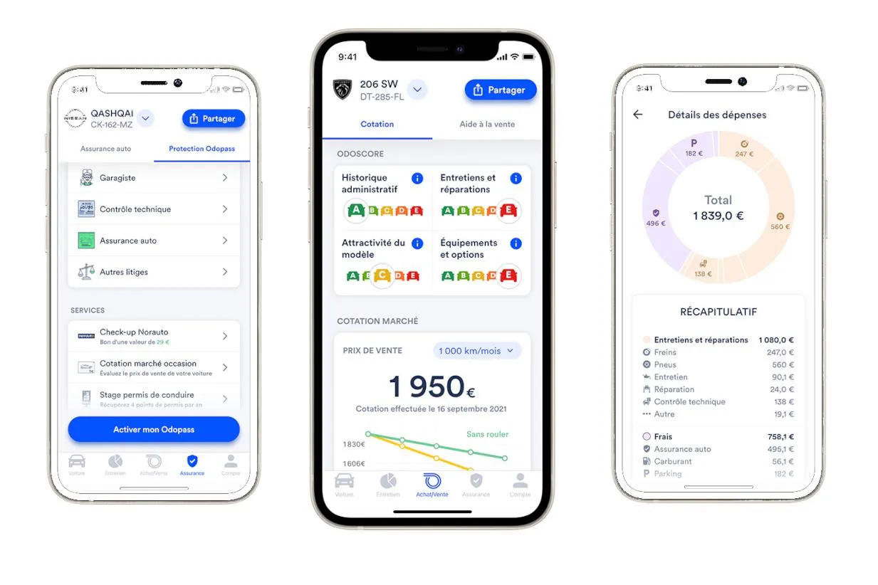 Capture d'écran Odopass